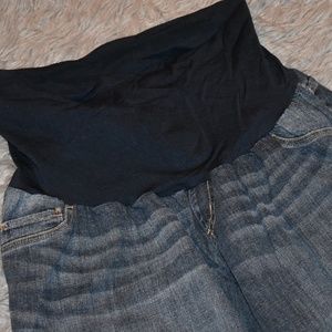 Plus Size Maternity ~ Capri Jeans